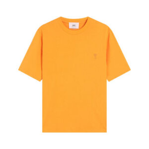 Ami Paris Pride Organic Cotton T-Shirt Yellow