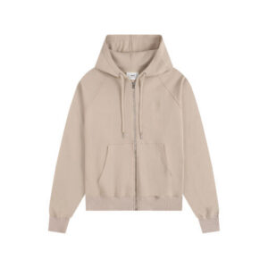 Ami Paris Hoodie Cream Color