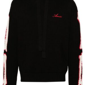 AMIRI Bones Hoodie Black/Red/Light Beige