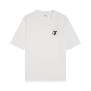 Ami Paris Pride Organic Cotton T-Shirt White