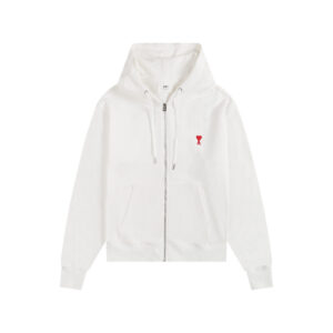 Ami Paris Hoodie White
