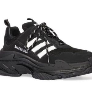 Balenciaga Triple S X Adidas Black
