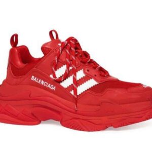 Balenciaga Triple S X Adidas Red