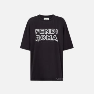 Fendi Roma T-shirt Black