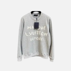 Hoodies Grey White Louis Vuitton