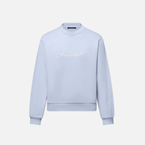 Hoodies light blue or milky white cotton Louis Vuitton