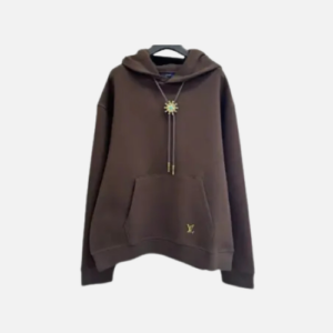 Louis Vuitton Turquoise Flower brown hoodie