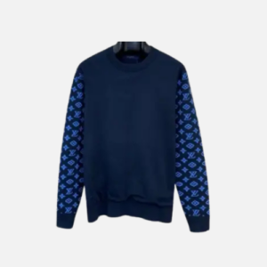 Hoodie Navy Blue Louis Vuitton