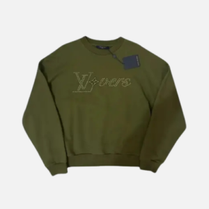 Hoodie Khaki Louis Vuitton