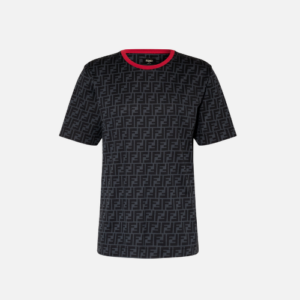 Fendi T-shirt Dark Gray Black Breuninger