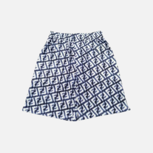 Fendi Shorts Blue White