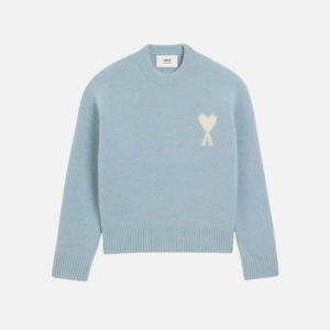 Hoodie Soft Wash Blue Ami