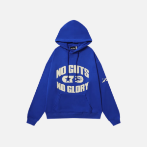 Hellstar No Guts No Glory Hoodie Blue