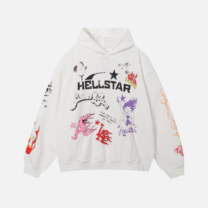 Hellstar Studio Summer Love Hoodie White