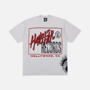 Hellstar Records Hollywood T-Shirt Cream
