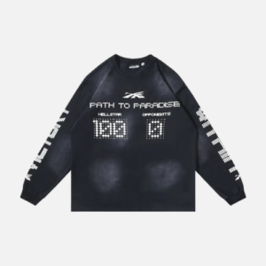 Hellstar Scoreboard Long-Sleeve T-Shirt Black