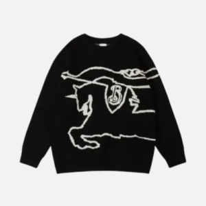 Burberry Turtleneck Sweaters Black