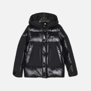 Burberry Down Jacket Black Glossy