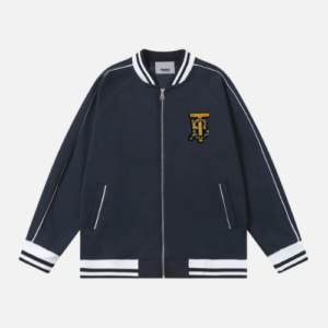 Burberry Jersey Track Jacket Navy Blue