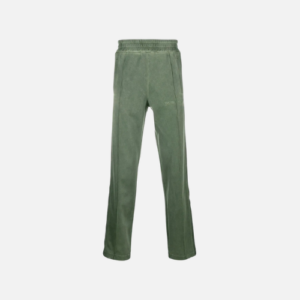 Palm Angels Logo Embroidered Track Pants Forest Green