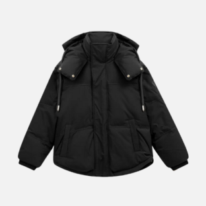 Ami Paris Puffer Down Jacket Black