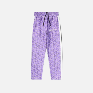 Palm Angels Purple Monogram Track Pants