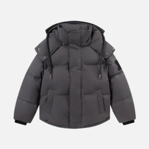 Ami Paris Puffer Down Jacket Grey M2