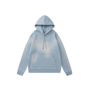 Amiri Washed Finish Hooodie Washed Gray