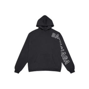 Balenciaga Hoodie Dark Gray