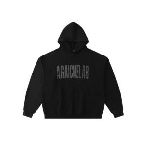 Balenciaga Hoodie Black With Monogram