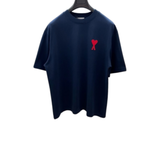 Ami Paris T-Shirt Navy Blue
