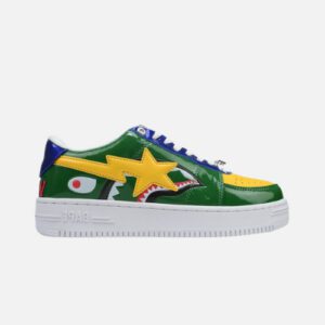 Bape STA Low Green Yellow