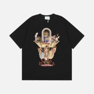 Casablanca Grand Prix Graphic T-shirt Black