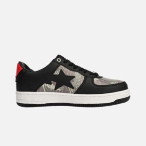Bape STA Low Black and Red Co Branding