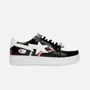 Bape STA Low Black and White Shark