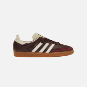 Adidas Samba- Maroon Gold Metallic