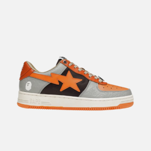 Bape STA Low Grey Orange