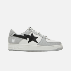Bape STA Low White Grey