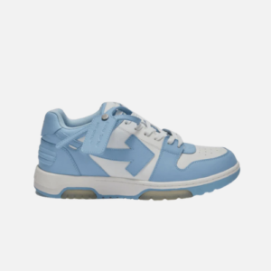 Off-White Out Of Office - Calf Leather White Light Blue
