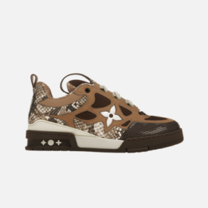 Louis Vuitton Skate- Brown Snakeskin
