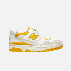 New Balance 550- Sea Salt Varsity Gold