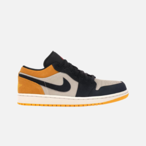 Air Jordan 1 Low- Sail University Gold Black