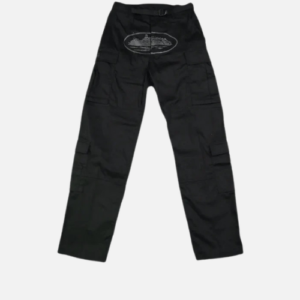 Corteiz Guerillaz Cargo Pants Black