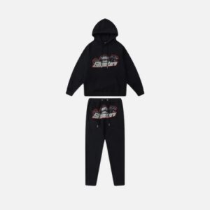 London Shooters Black Red Tracksuit