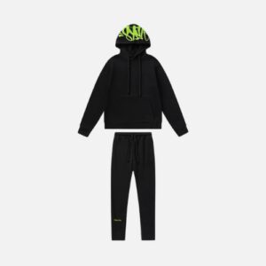 Syna World Black Green Tracksuit