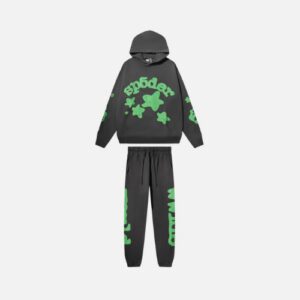Sp5der Tracksuit Green
