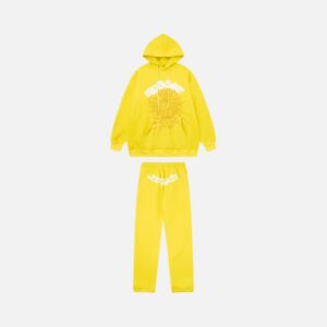 Sp5der Tracksuit Yellow