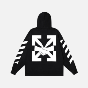 Hoodie Off-White Lisa Printing black