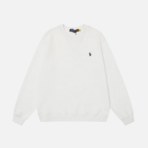 Hoodie White Polo