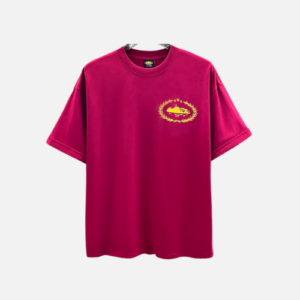 Corteiz Royale Heavyweight Tee Burgundy M2